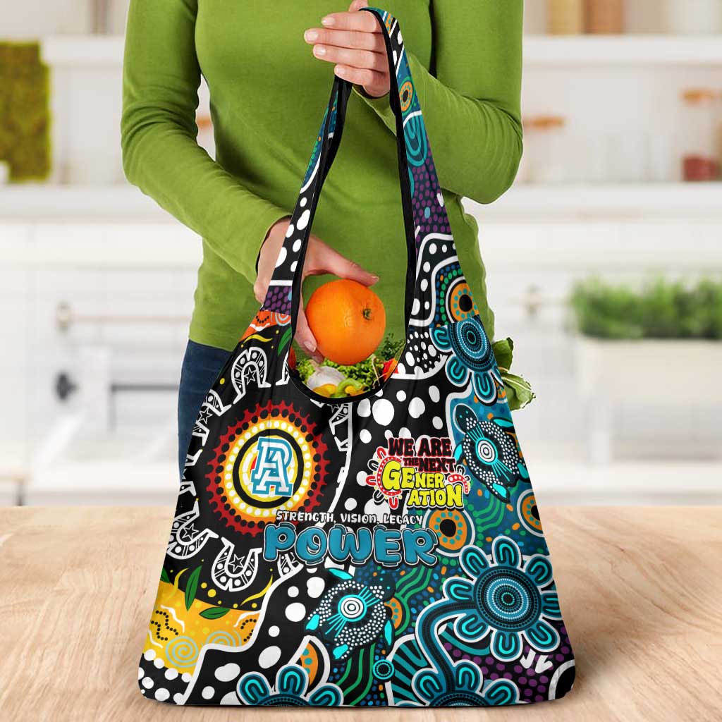 Power AFL Celebrating 50 Years of Naidoc Grocery Bag NAIDOC Week 2025 Aboriginal