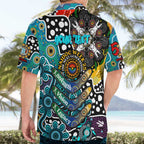 Personalised Power AFL Celebrating 50 Years of Naidoc Hawaiian Shirt NAIDOC Week 2025 Aboriginal