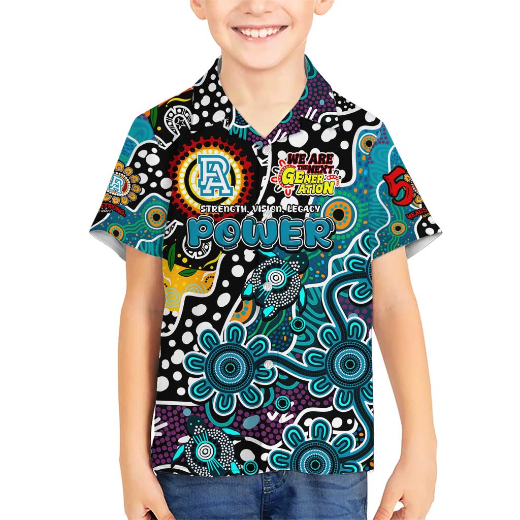 Personalised Power AFL Celebrating 50 Years of Naidoc Hawaiian Shirt NAIDOC Week 2025 Aboriginal
