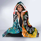 Power AFL Celebrating 50 Years of Naidoc Hooded Blanket NAIDOC Week 2025 Aboriginal