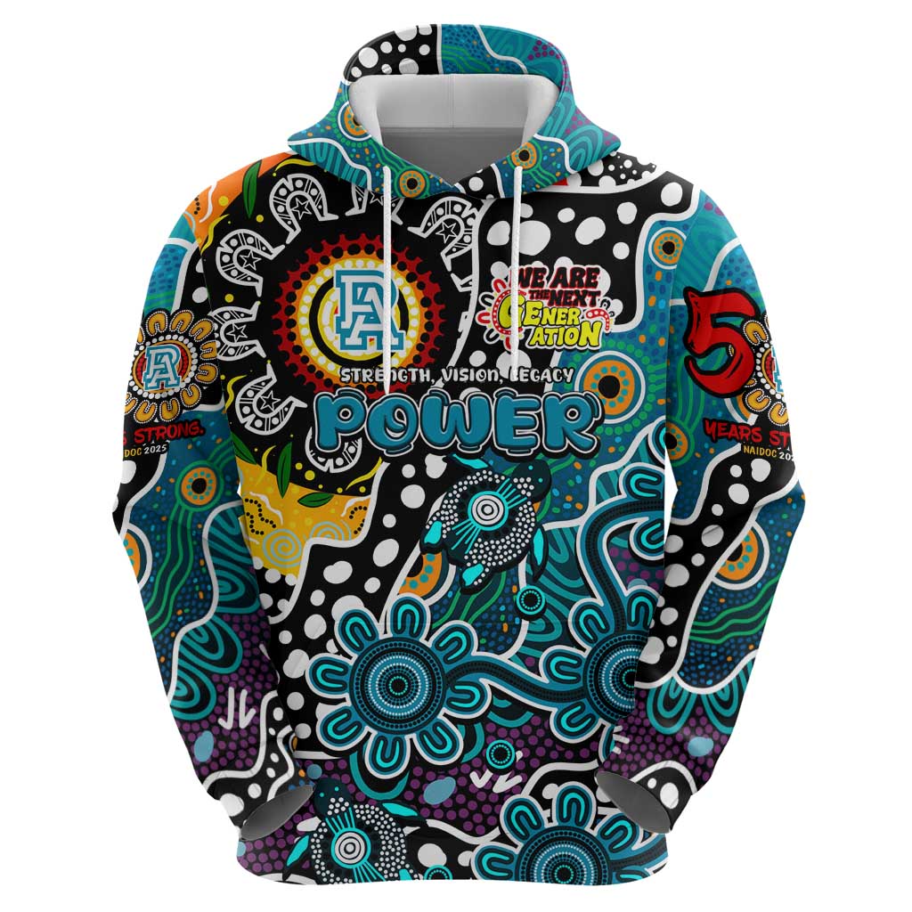 Personalised Power AFL Celebrating 50 Years of Naidoc Hoodie NAIDOC Week 2025 Aboriginal