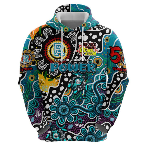 Personalised Power AFL Celebrating 50 Years of Naidoc Hoodie NAIDOC Week 2025 Aboriginal