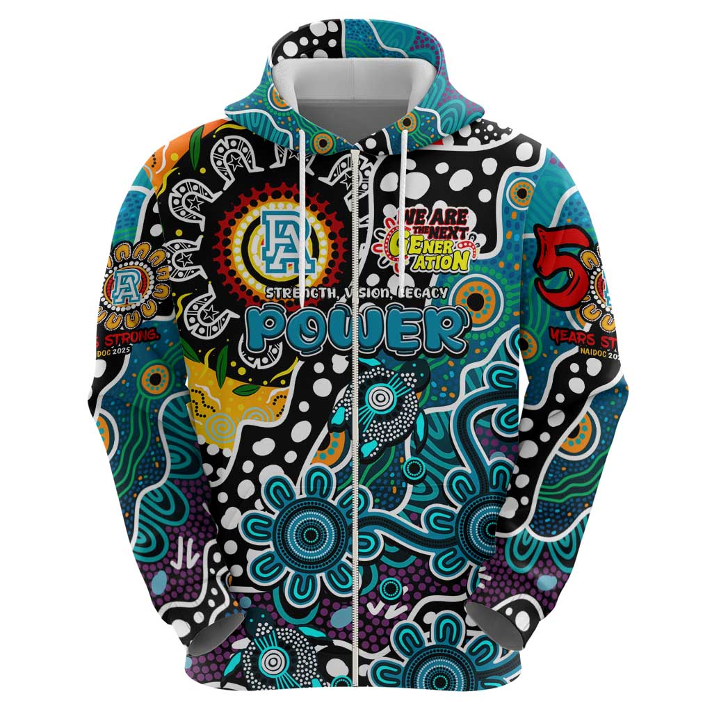 Personalised Power AFL Celebrating 50 Years of Naidoc Hoodie NAIDOC Week 2025 Aboriginal