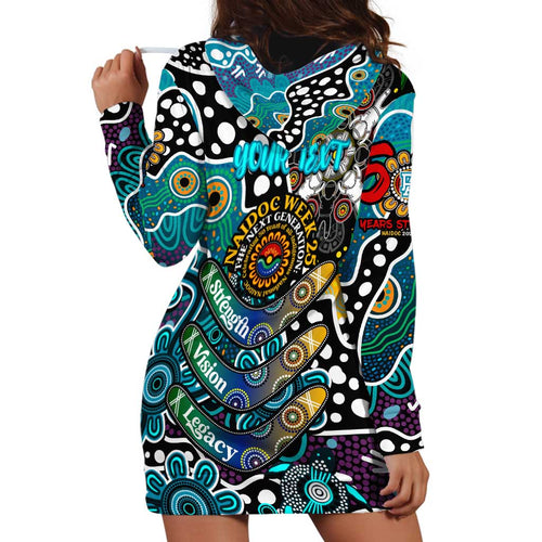 Personalised Power AFL Celebrating 50 Years of Naidoc Hoodie Dress NAIDOC Week 2025 Aboriginal