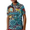 Personalised Power AFL Celebrating 50 Years of Naidoc Kid Polo Shirt NAIDOC Week 2025 Aboriginal