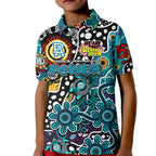 Personalised Power AFL Celebrating 50 Years of Naidoc Kid Polo Shirt NAIDOC Week 2025 Aboriginal
