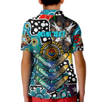 Personalised Power AFL Celebrating 50 Years of Naidoc Kid Polo Shirt NAIDOC Week 2025 Aboriginal