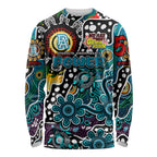 Personalised Power AFL Celebrating 50 Years of Naidoc Long Sleeve Shirt NAIDOC Week 2025 Aboriginal