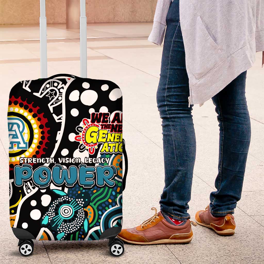 Power AFL Celebrating 50 Years of Naidoc Luggage Cover NAIDOC Week 2025 Aboriginal