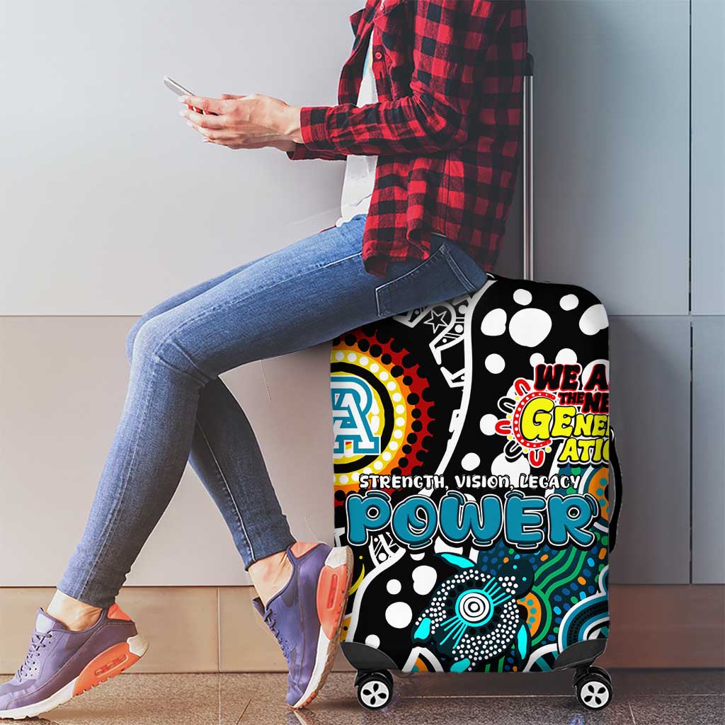Power AFL Celebrating 50 Years of Naidoc Luggage Cover NAIDOC Week 2025 Aboriginal