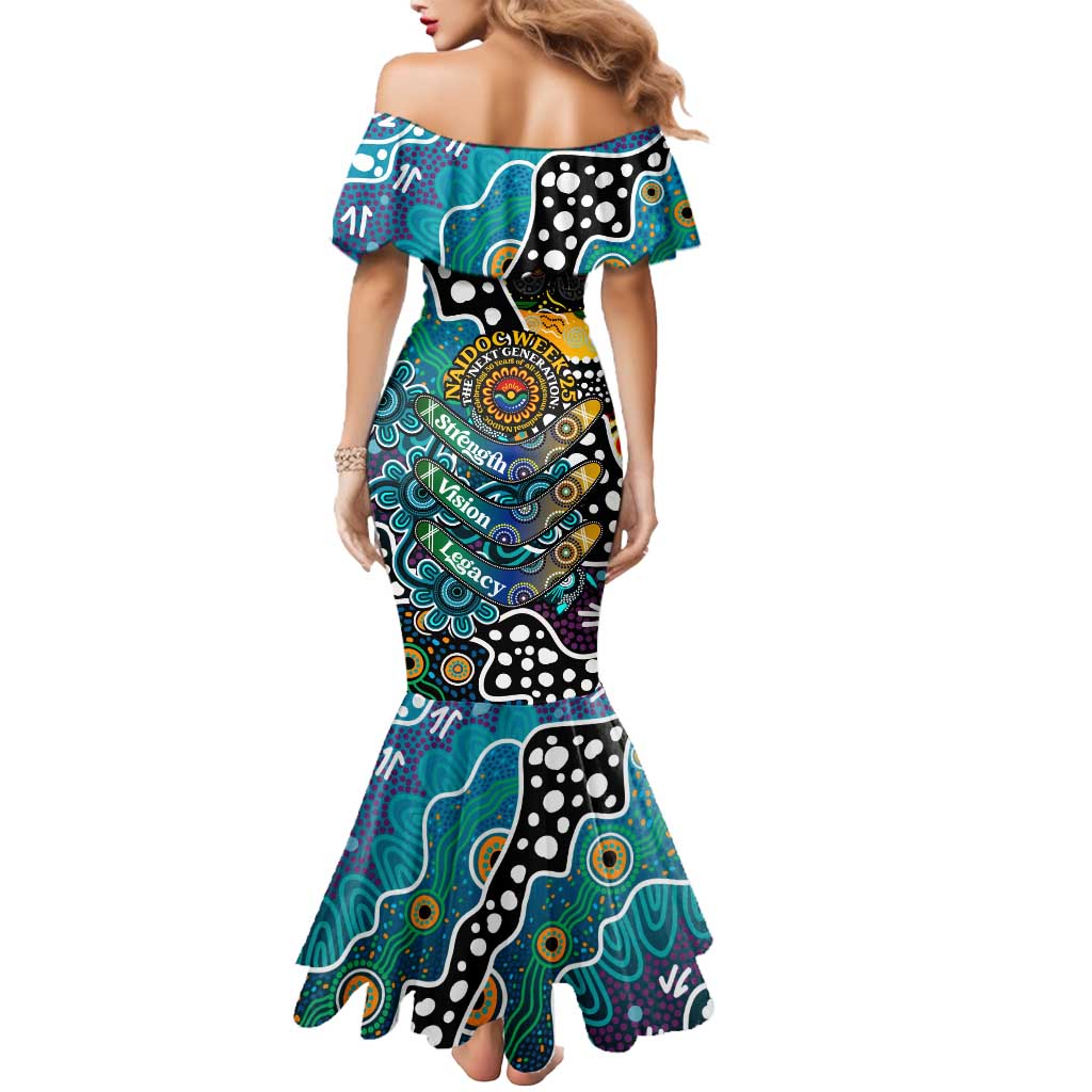 Personalised Power AFL Celebrating 50 Years of Naidoc Mermaid Dress NAIDOC Week 2025 Aboriginal