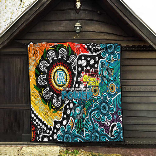 Power AFL Celebrating 50 Years of Naidoc Quilt NAIDOC Week 2025 Aboriginal
