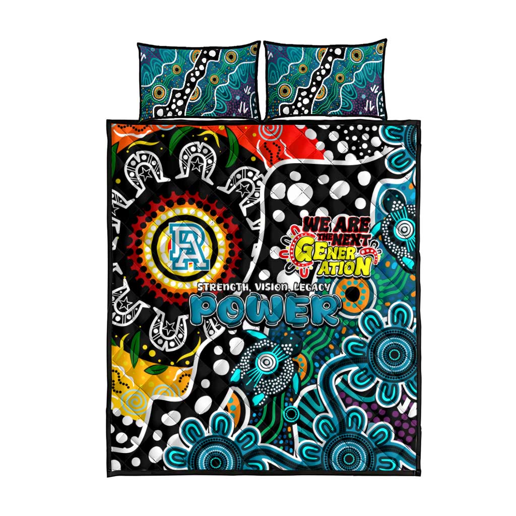 Power AFL Celebrating 50 Years of Naidoc Quilt Bed Set NAIDOC Week 2025 Aboriginal