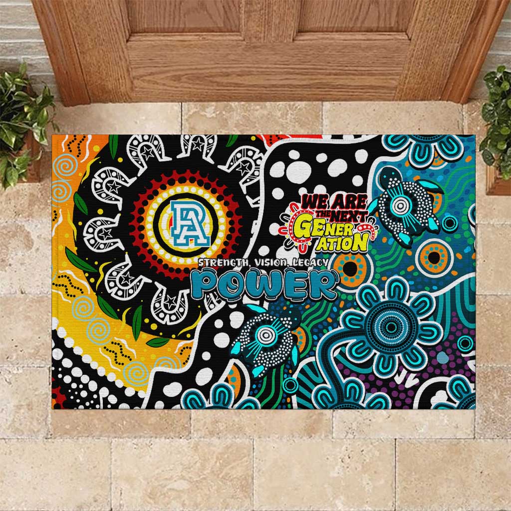Power AFL Celebrating 50 Years of Naidoc Rubber Doormat NAIDOC Week 2025 Aboriginal