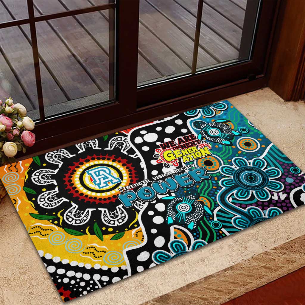 Power AFL Celebrating 50 Years of Naidoc Rubber Doormat NAIDOC Week 2025 Aboriginal