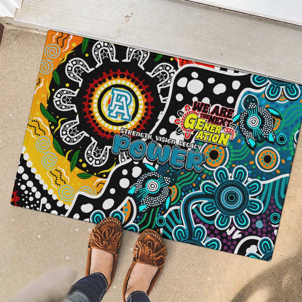 Power AFL Celebrating 50 Years of Naidoc Rubber Doormat NAIDOC Week 2025 Aboriginal