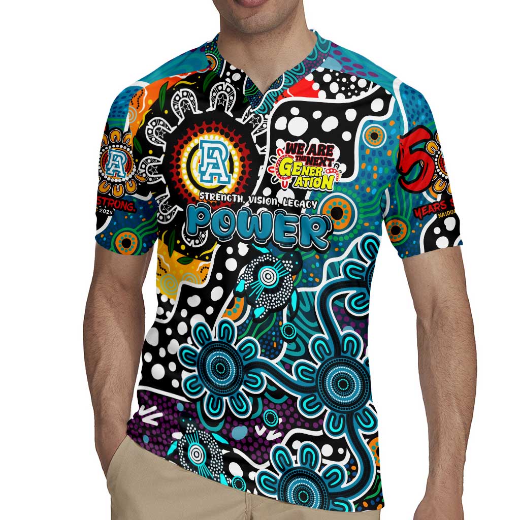 Personalised Power AFL Celebrating 50 Years of Naidoc Rugby Jersey NAIDOC Week 2025 Aboriginal