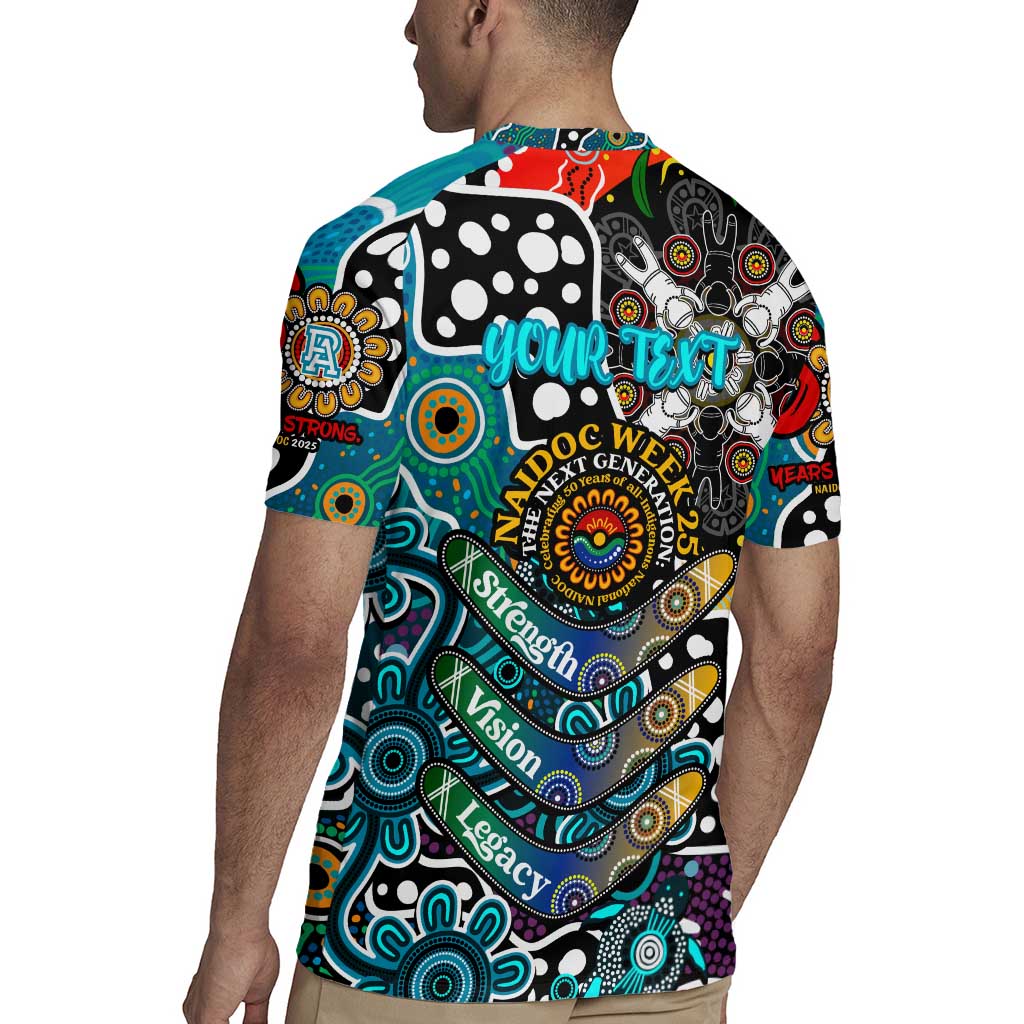 Personalised Power AFL Celebrating 50 Years of Naidoc Rugby Jersey NAIDOC Week 2025 Aboriginal