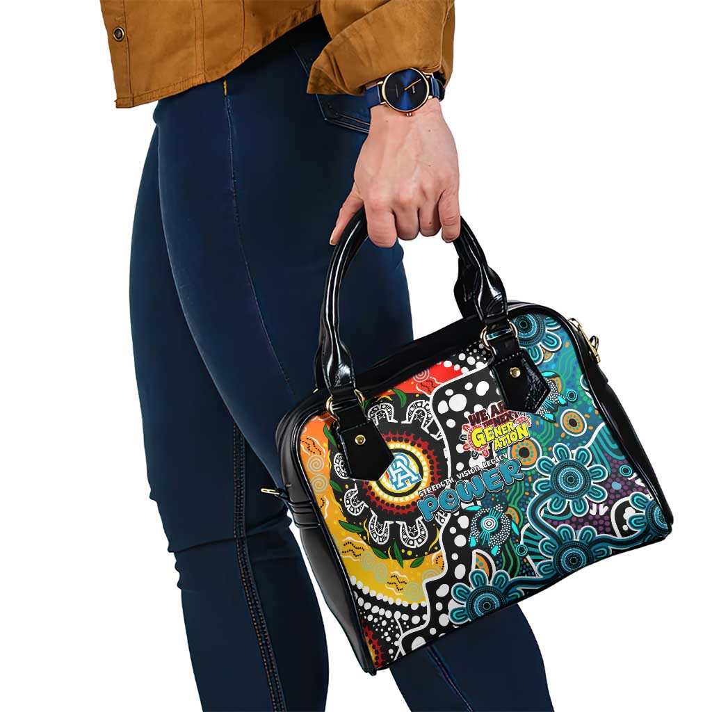 Power AFL Celebrating 50 Years of Naidoc Shoulder Handbag NAIDOC Week 2025 Aboriginal