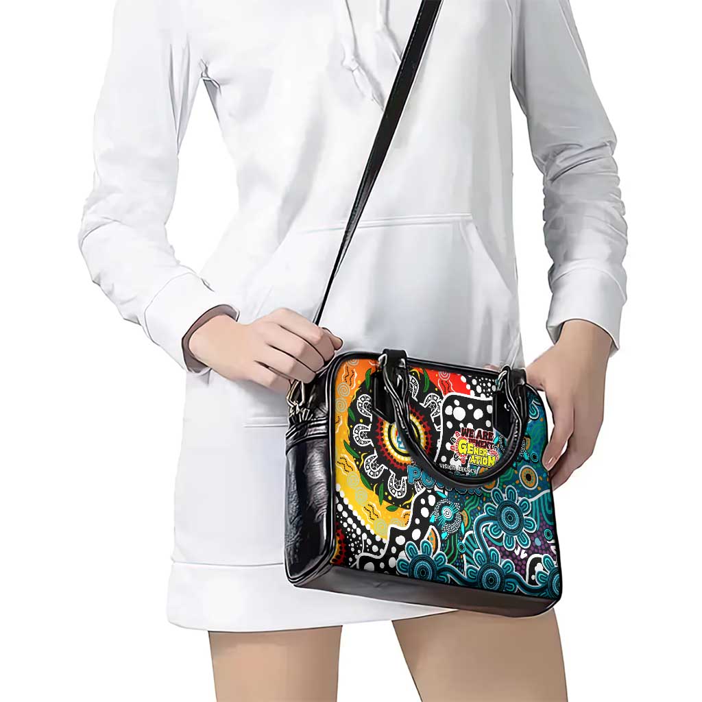 Power AFL Celebrating 50 Years of Naidoc Shoulder Handbag NAIDOC Week 2025 Aboriginal