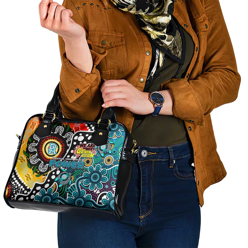 Power AFL Celebrating 50 Years of Naidoc Shoulder Handbag NAIDOC Week 2025 Aboriginal
