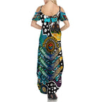 Personalised Power AFL Celebrating 50 Years of Naidoc Summer Maxi Dress NAIDOC Week 2025 Aboriginal