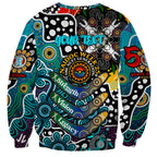 Personalised Power AFL Celebrating 50 Years of Naidoc Sweatshirt NAIDOC Week 2025 Aboriginal