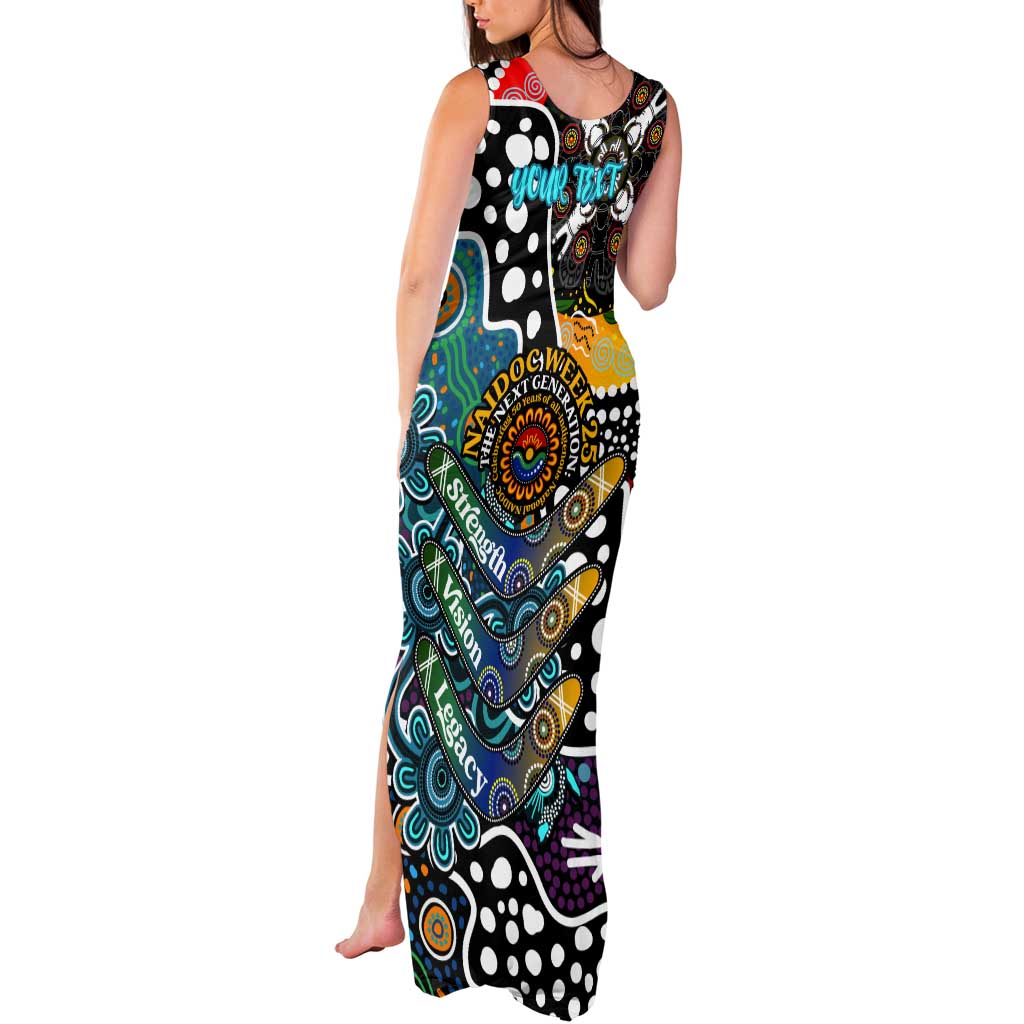 Personalised Power AFL Celebrating 50 Years of Naidoc Tank Maxi Dress NAIDOC Week 2025 Aboriginal
