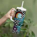 Power AFL Celebrating 50 Years of Naidoc Tumbler With Handle NAIDOC Week 2025 Aboriginal