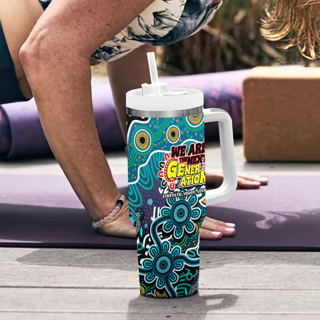 Power AFL Celebrating 50 Years of Naidoc Tumbler With Handle NAIDOC Week 2025 Aboriginal