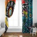 Power AFL Celebrating 50 Years of Naidoc Window Curtain NAIDOC Week 2025 Aboriginal