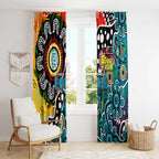 Power AFL Celebrating 50 Years of Naidoc Window Curtain NAIDOC Week 2025 Aboriginal