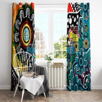 Power AFL Celebrating 50 Years of Naidoc Window Curtain NAIDOC Week 2025 Aboriginal