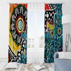 Power AFL Celebrating 50 Years of Naidoc Window Curtain NAIDOC Week 2025 Aboriginal