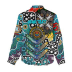 Personalised Power AFL Celebrating 50 Years of Naidoc Women Casual Shirt NAIDOC Week 2025 Aboriginal
