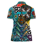 Personalised Power AFL Celebrating 50 Years of Naidoc Women Polo Shirt NAIDOC Week 2025 Aboriginal