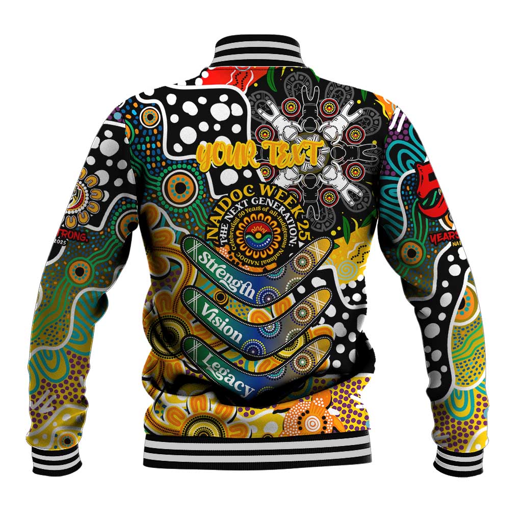 Personalised Tigers AFL Celebrating 50 Years of Naidoc Baseball Jacket NAIDOC Week 2025 Aboriginal