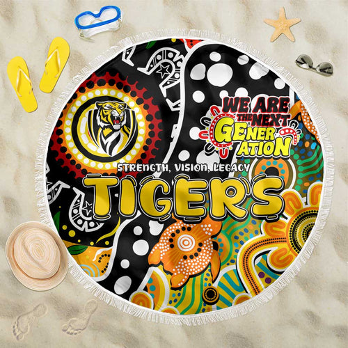 Tigers AFL Celebrating 50 Years of Naidoc Beach Blanket NAIDOC Week 2025 Aboriginal