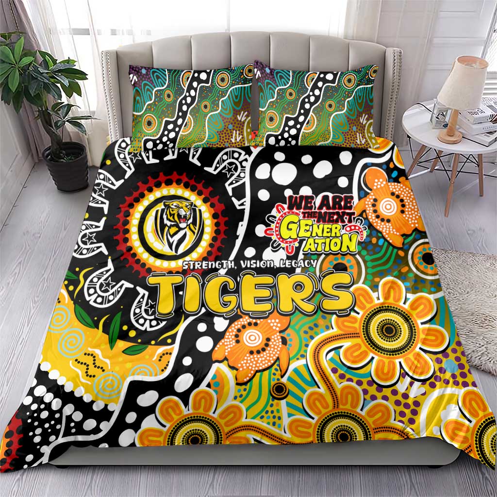 Tigers AFL Celebrating 50 Years of Naidoc Bedding Set NAIDOC Week 2025 Aboriginal