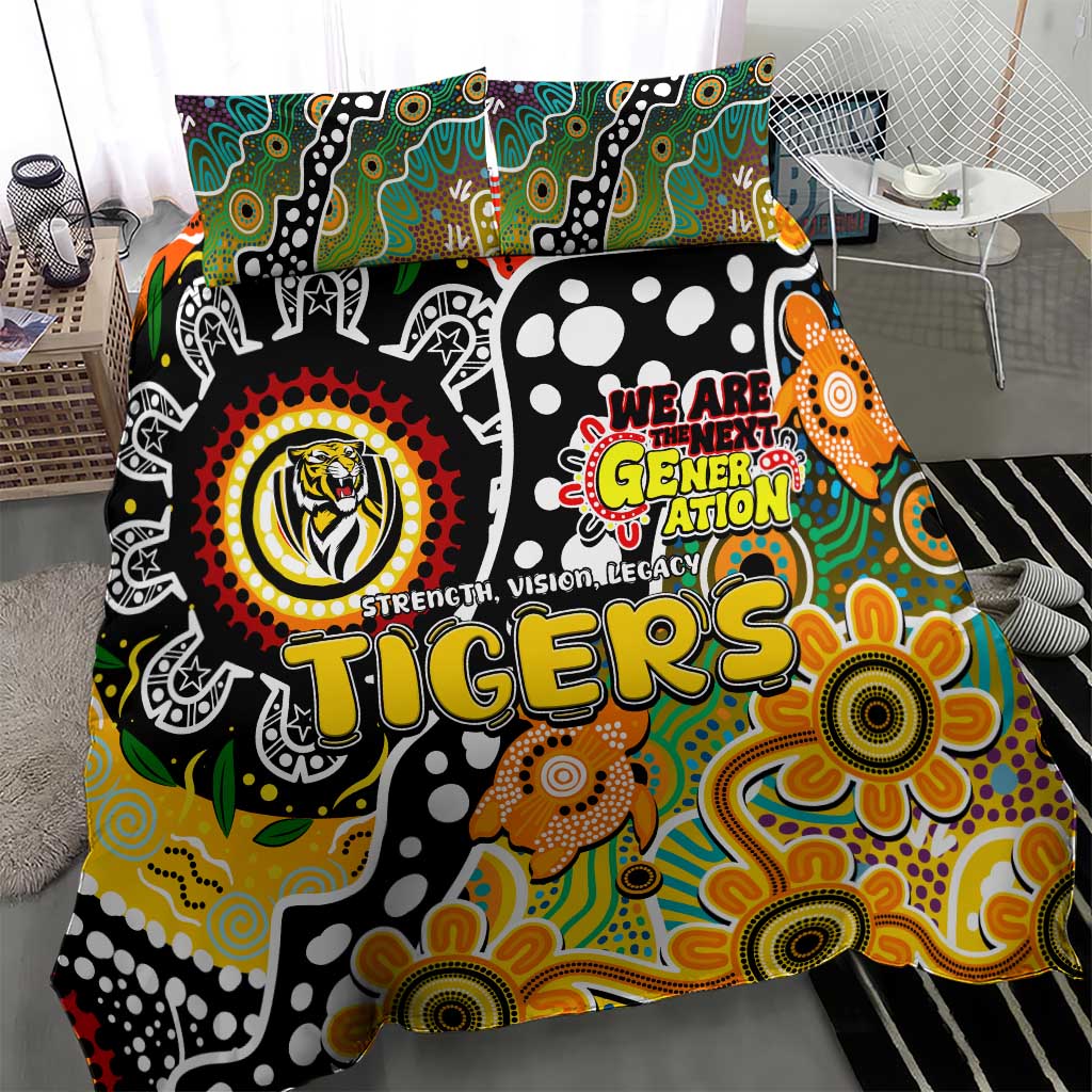 Tigers AFL Celebrating 50 Years of Naidoc Bedding Set NAIDOC Week 2025 Aboriginal