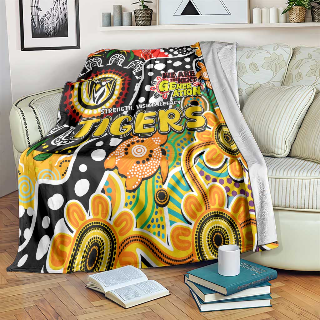 Tigers AFL Celebrating 50 Years of Naidoc Blanket NAIDOC Week 2025 Aboriginal
