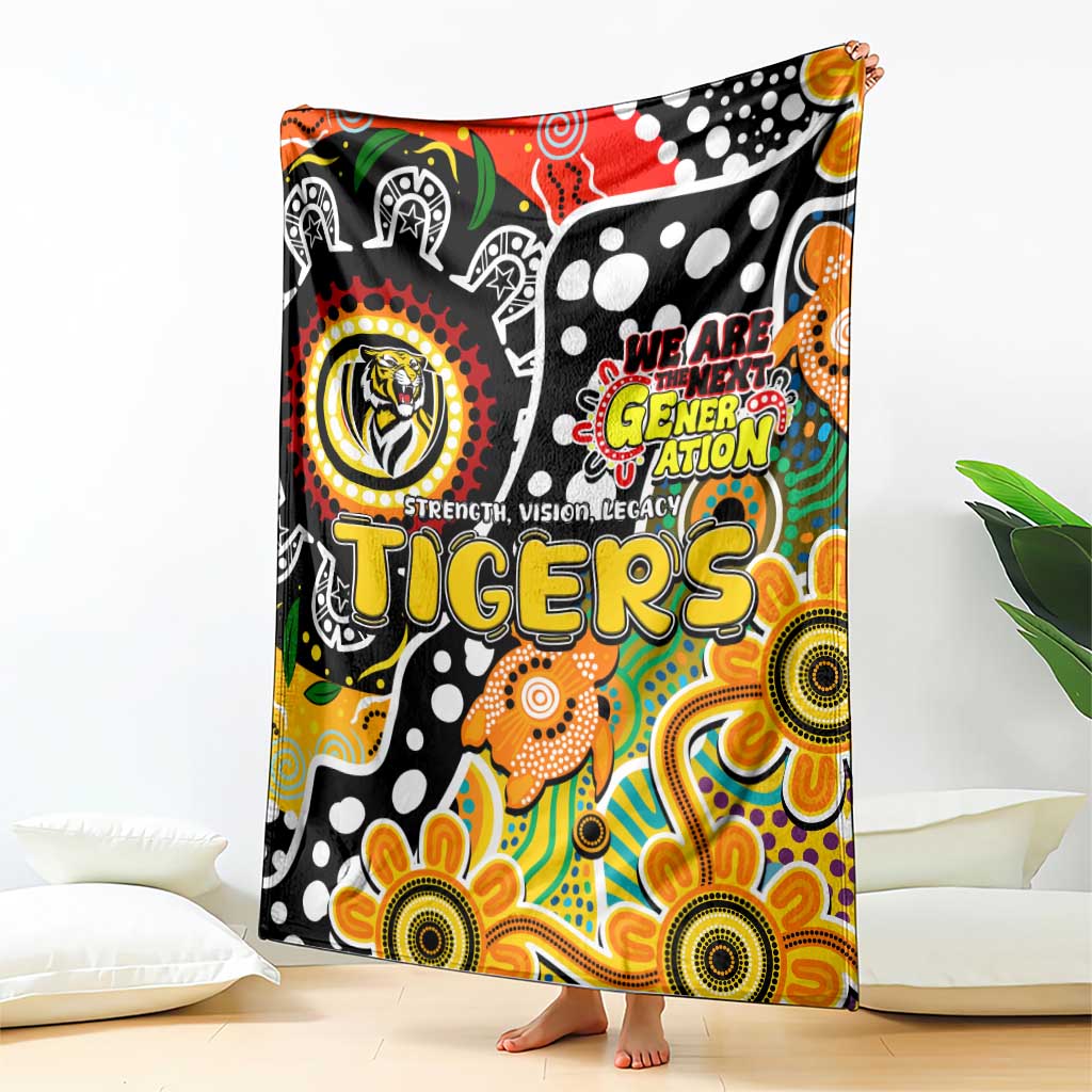 Tigers AFL Celebrating 50 Years of Naidoc Blanket NAIDOC Week 2025 Aboriginal