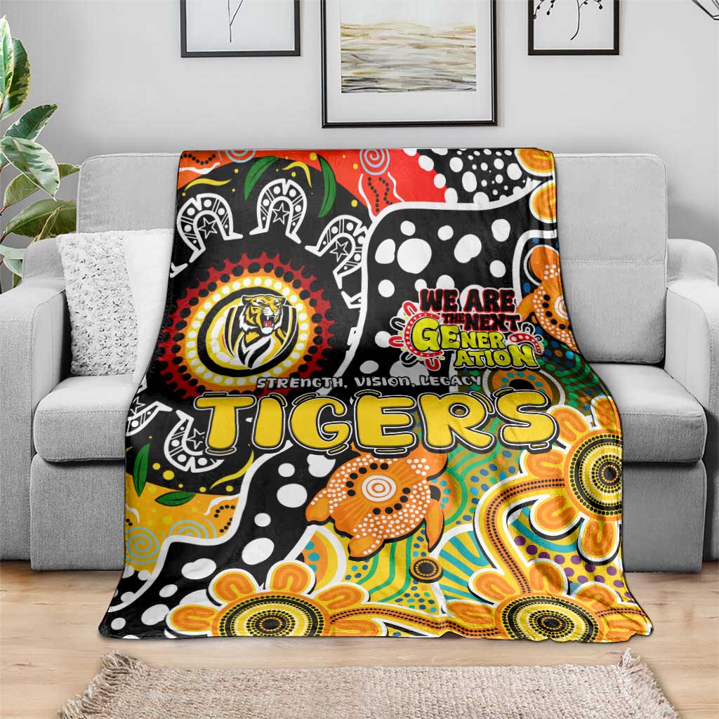 Tigers AFL Celebrating 50 Years of Naidoc Blanket NAIDOC Week 2025 Aboriginal