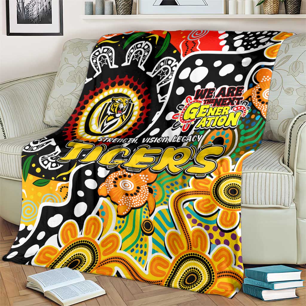 Tigers AFL Celebrating 50 Years of Naidoc Blanket NAIDOC Week 2025 Aboriginal