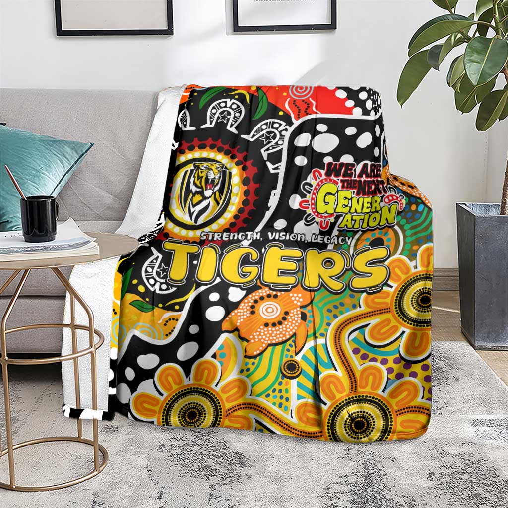 Tigers AFL Celebrating 50 Years of Naidoc Blanket NAIDOC Week 2025 Aboriginal