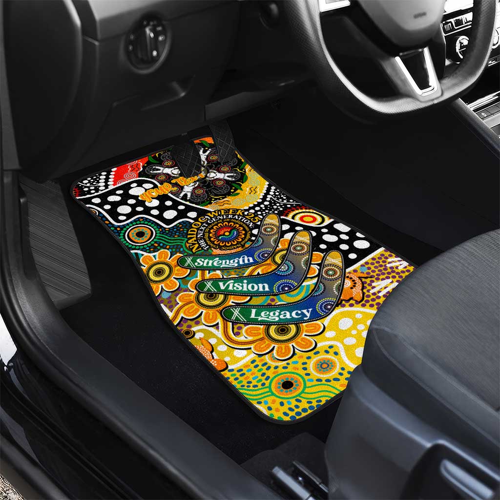 Tigers AFL Celebrating 50 Years of Naidoc Car Mats NAIDOC Week 2025 Aboriginal