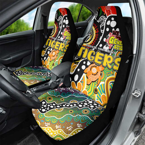 Tigers AFL Celebrating 50 Years of Naidoc Car Seat Cover NAIDOC Week 2025 Aboriginal