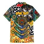 Personalised Tigers AFL Celebrating 50 Years of Naidoc Family Matching Mermaid Dress and Hawaiian Shirt NAIDOC Week 2025 Aboriginal
