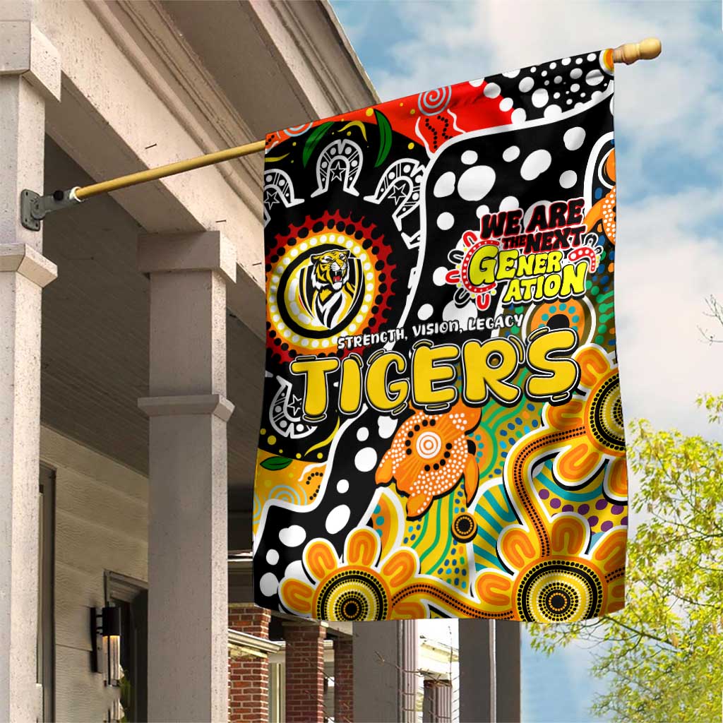 Tigers AFL Celebrating 50 Years of Naidoc Garden Flag NAIDOC Week 2025 Aboriginal