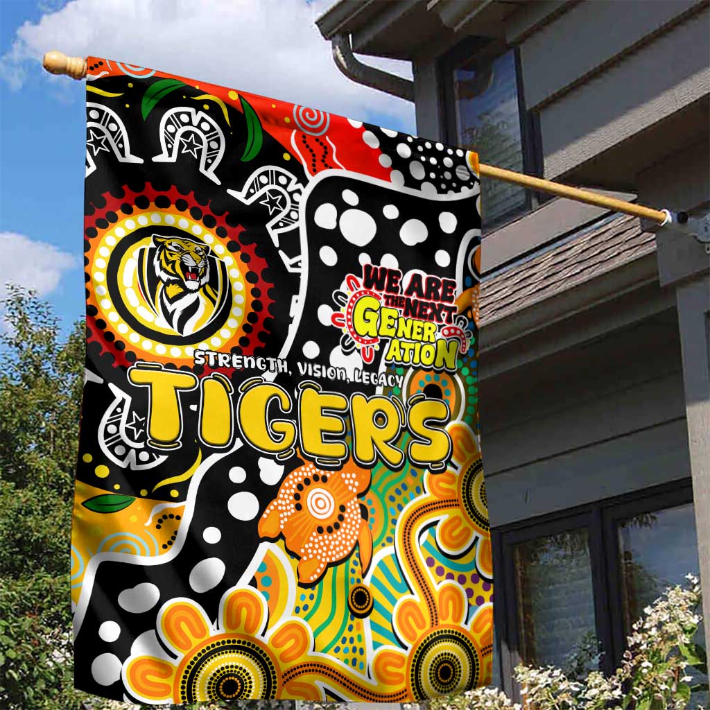 Tigers AFL Celebrating 50 Years of Naidoc Garden Flag NAIDOC Week 2025 Aboriginal